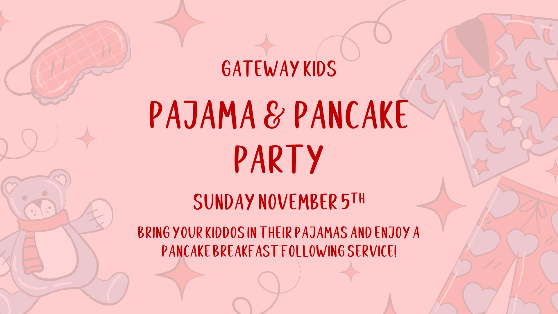 Pajamas and Pancakes
